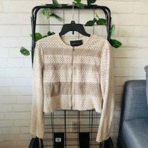 BCBGMaxazria Suede Jacket